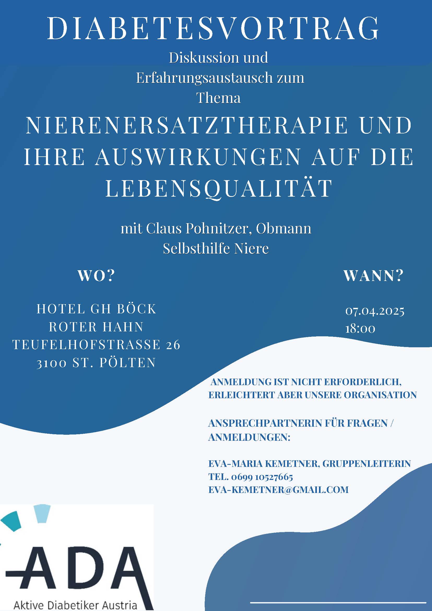 Erfahrungsbericht zu Nierenersatztherapie